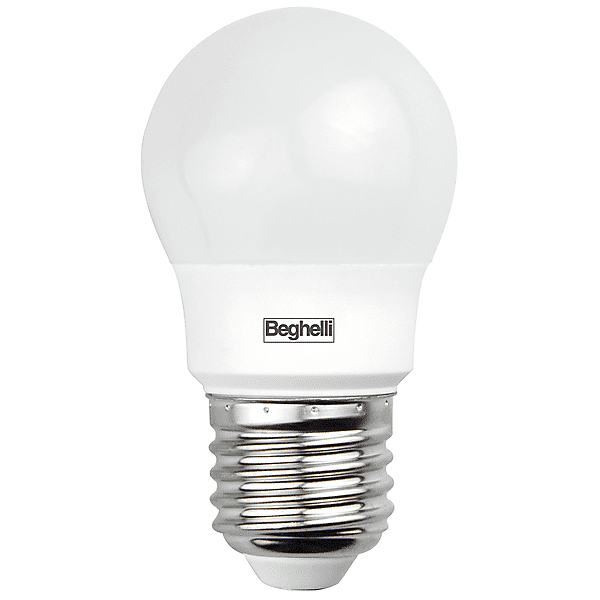 beghelli lampadina led  superled sfera 7we27 6.5k