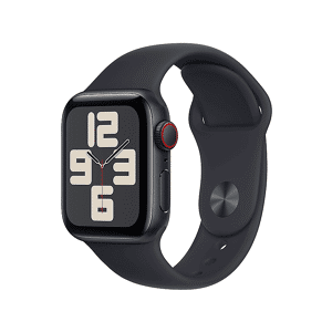 Apple Watch SE GPS + Cellular, Cassa 40 mm in alluminio mezzanotte con Cinturino Sport - S/M 2023