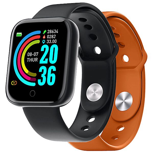 celly smartband  trainer , arancione