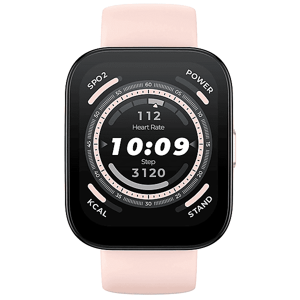 amazfit smartwatch  bip 5, pastel pink