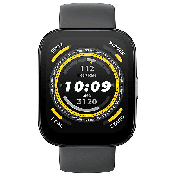 amazfit smartwatch  bip 5, soft black