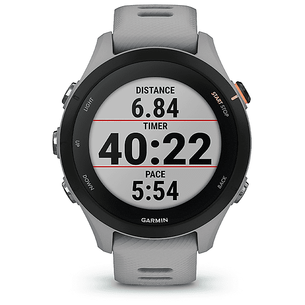 garmin sportwatch  forerunner 255s, grigio