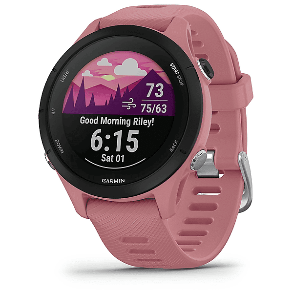 garmin sportwatch  forerunner 255s, rosa