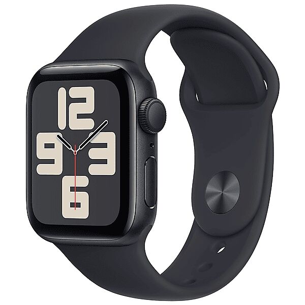 apple watch se gps, cassa 40 mm in alluminio mezzanotte con cinturino sport - s/m 2023