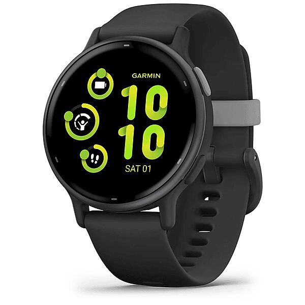 garmin smartwatch  vivoactive 5, nero/acciaio