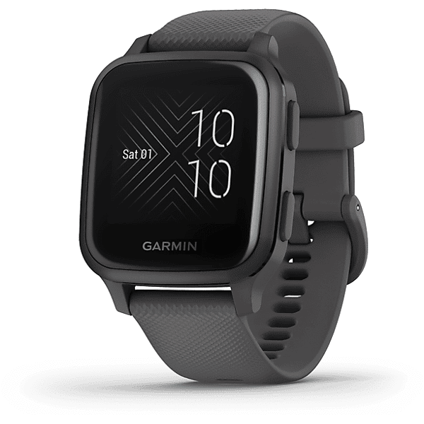 garmin smartwatch  venu sq, shadow gray