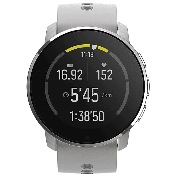 suunto smartwatch  9 peak, birch white titanium