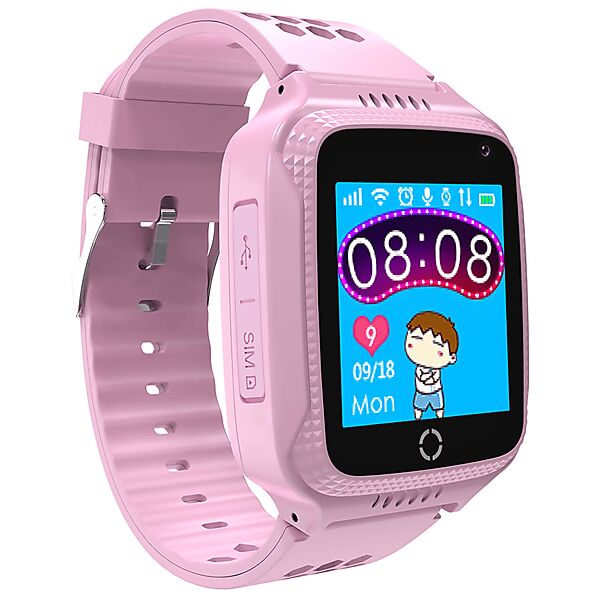 celly smartwatch  kidswatch, rosa