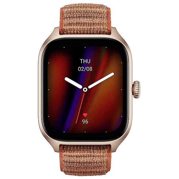 amazfit smartwatch  gts 4, autumn brown