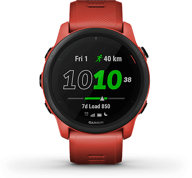 garmin sportwatch  forerunner 745, rosso