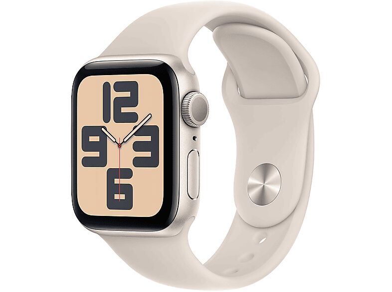 apple watch se gps, cassa 40 mm in alluminio galassia con cinturino sport - s/m 2023