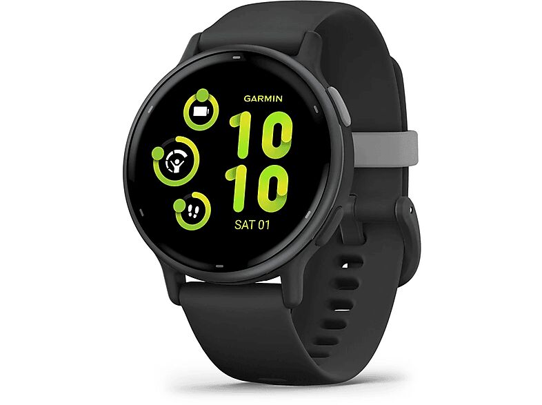 garmin smartwatch  vivoactive 5, nero/acciaio