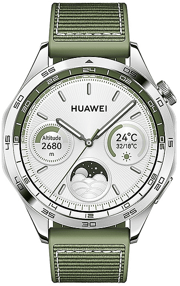 huawei smartwatch  watch gt 4 46mm , green