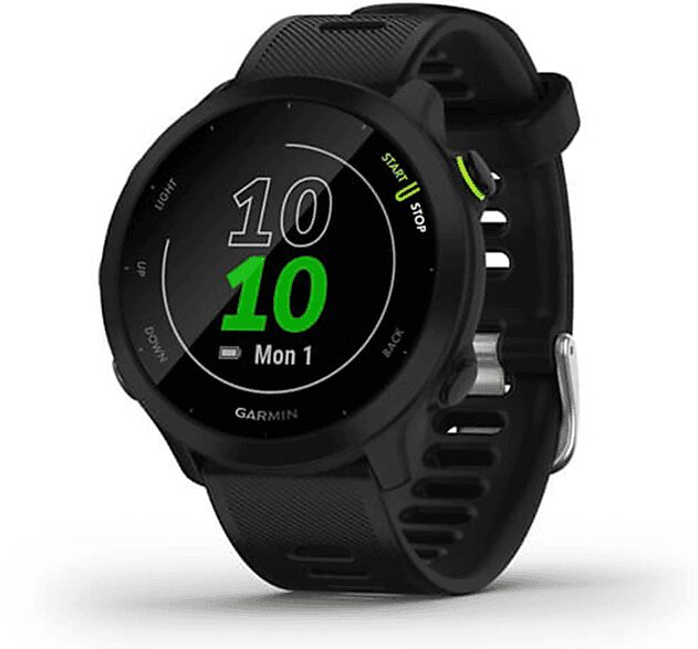 garmin sportwatch  forerunner 55, black