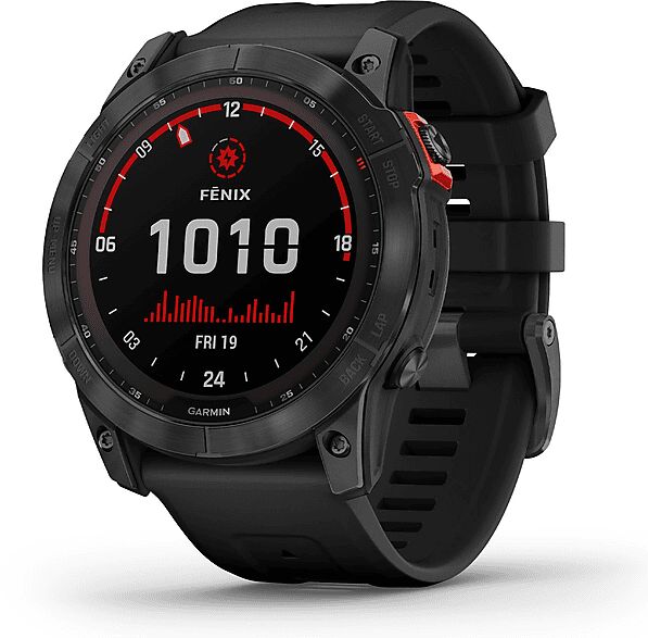 garmin smartwatch  fenix 7x solar, slate gray