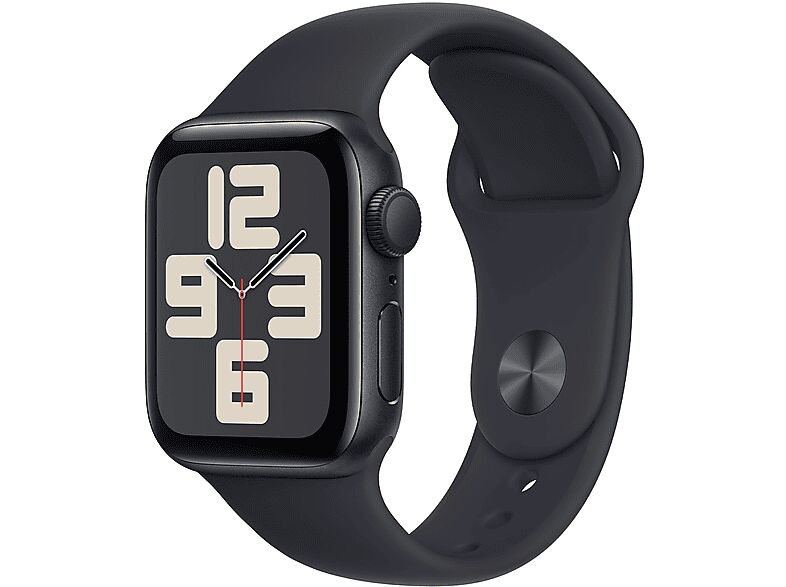 Apple Watch SE GPS, Cassa 40 mm in alluminio mezzanotte con Cinturino Sport - S/M 2023