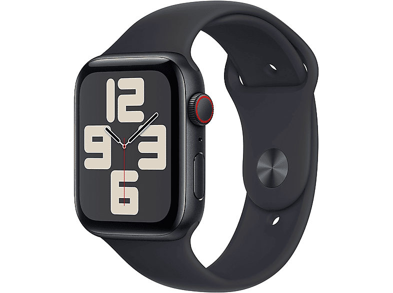 Apple Watch SE GPS, Cassa 44 mm in alluminio mezzanotte con Cinturino Sport - M/L 2023