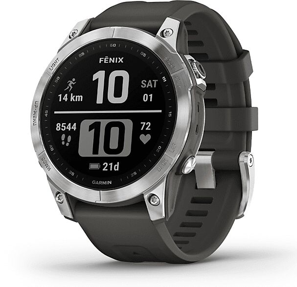 Garmin SMARTWATCH  Fenix 7 , Silver Graphite