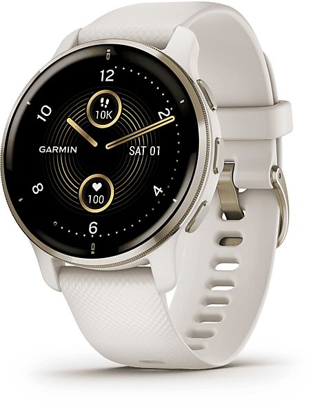 Garmin SMARTWATCH  Venu 2 Plus, Ivory Cream Gold