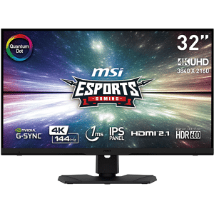 MSI Optix MPG321UR QD MONITOR, 32 pollici, UHD 4K, 47-144 Hz