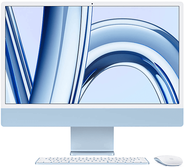 Apple iMac 24", Chip M3, 8 CPU 10 GPU, 512GB Blu