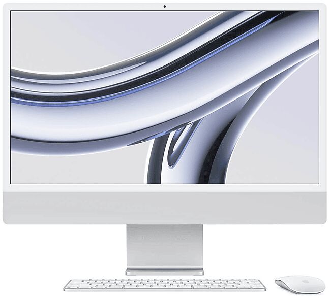 Apple iMac 24", Chip M3, 8 CPU GPU, 256GB Argento