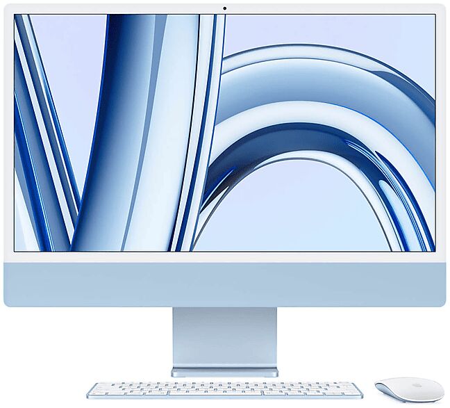 Apple iMac 24", Chip M3, 8 CPU GPU, 256GB Blu