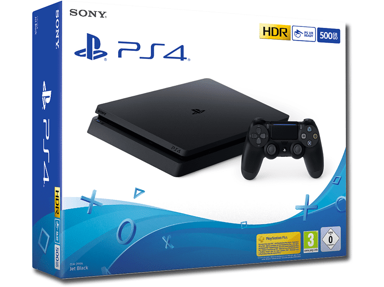 Sony PS4 500GB F Chassis Black, Black