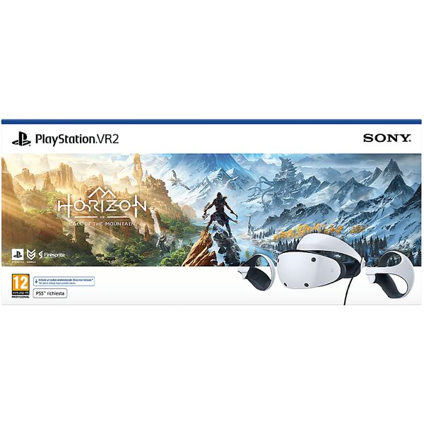 sony ps vr2 + horizon cotm , white