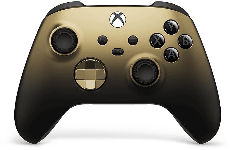 microsoft controller wireless  controller gold shadow se