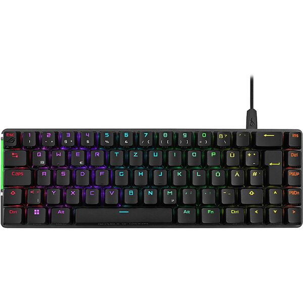 asus tastiera gaming  rog falchion ace/bk