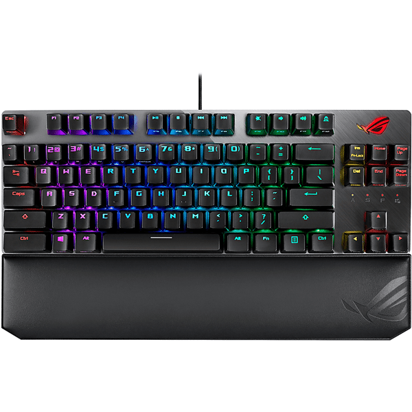 asus tastiera gaming  rog strix scope nx tkl d