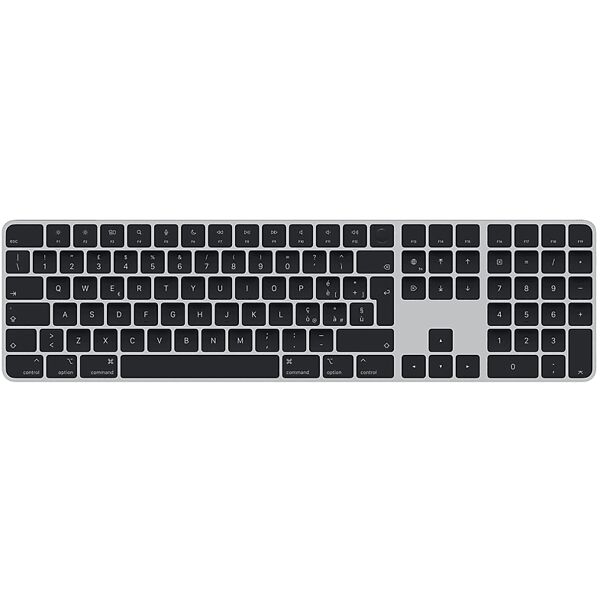 apple tastiera magic keyboard con tastierino numerico - tasti neri