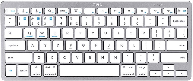 trust tastiera  basics bluetooth kb it