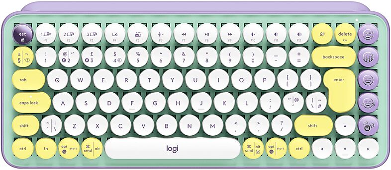 logitech tastiera  pop keys mint