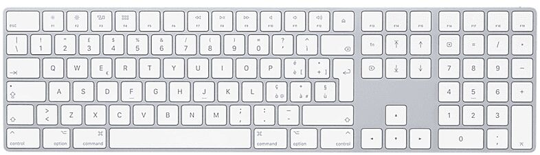 apple tastiera magic keyboard con tastierino numerico