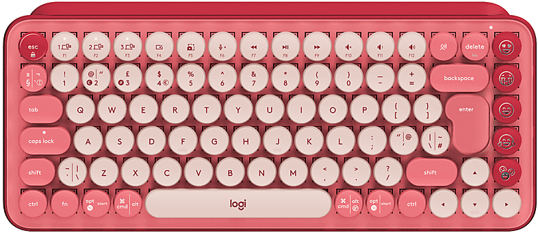 Logitech TASTIERA  POP KEYS ROSE