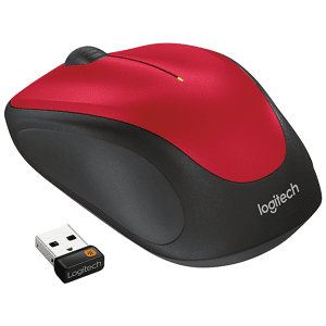 Logitech MOUSE WIRELESS  M235 RED