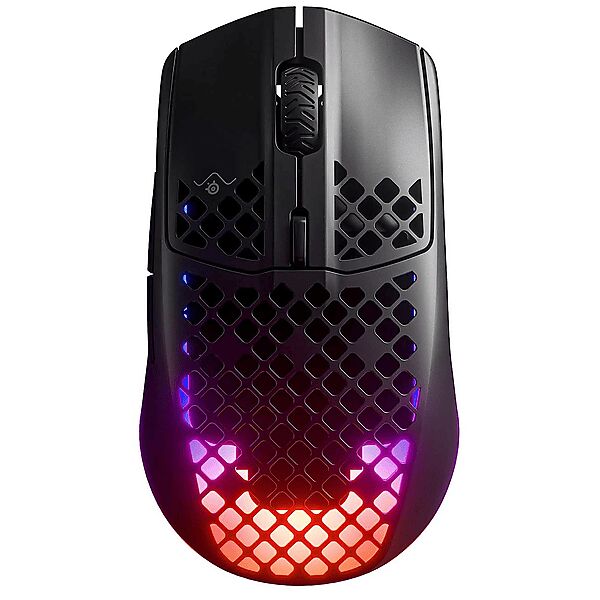 steelseries mouse gaming wireless  aerox 3 wireless onyx