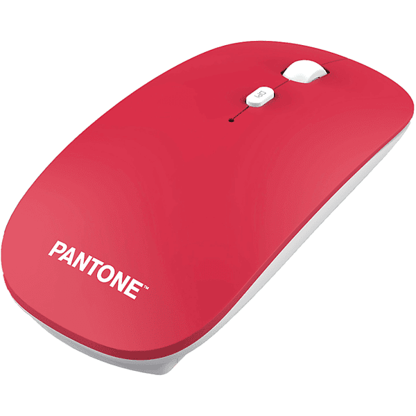 pantone mouse  wireless red