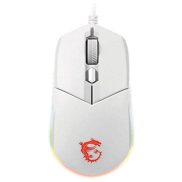 msi mouse gaming  clutch gm11 white