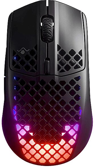 steelseries mouse gaming wireless  aerox 3 wireless onyx