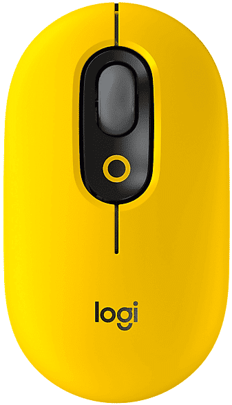 logitech mouse  pop yellow