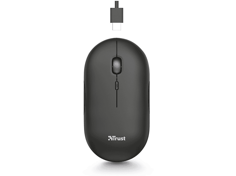 Trust MOUSE WIRELESS  PUCK WRL RCHRGABLE MS BLK