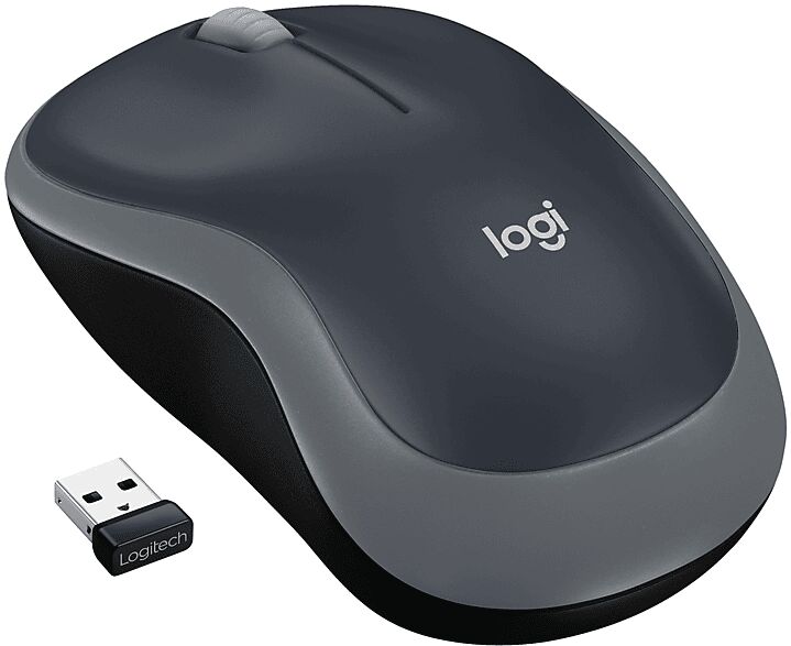 Logitech MOUSE WIRELESS  M185 SWIFT GRIGIO USB