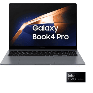 Samsung Galaxy Book4 Pro , 16 pollici, processore Intel® Core Ultra 7 155H, INTEL Arc Graphics , GB, 512 GB SSD, Gray