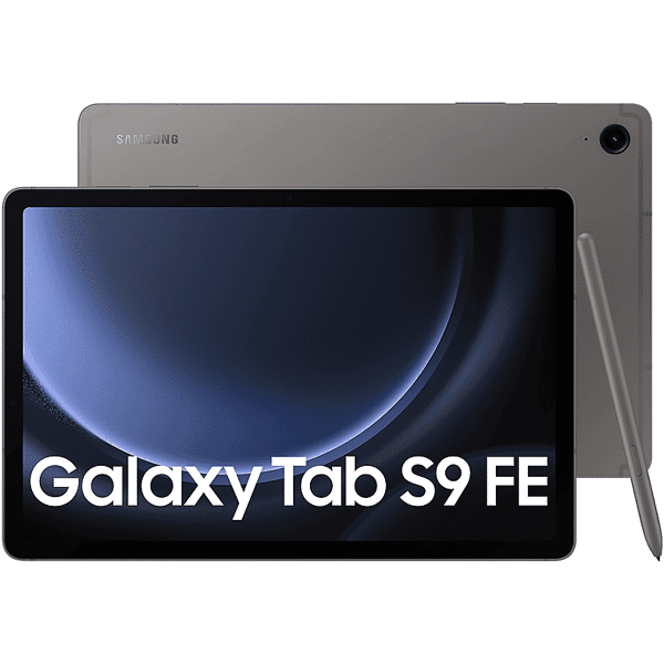 samsung tablet  tab s9 fe wifi 8+256, 256 gb, 10,9 pollici, gray