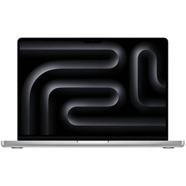 apple macbook pro 14'', chip m3 pro, 11 cpu 14 gpu, 512gb, argento