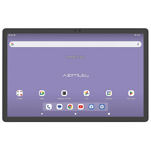 mediacom tablet  smartpad azimut4 6/128, 128 gb, 4g (lte), 10,51 pollici, grey