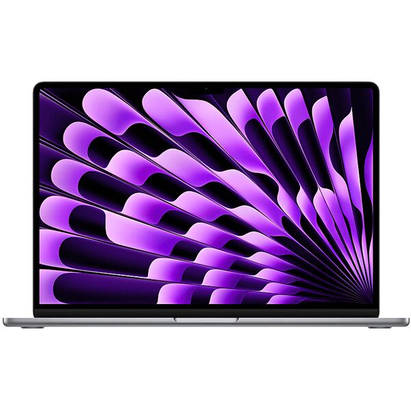 apple macbook air 15'', chip m3, 8 cpu 10 gpu, 512gb, 16gb (2024), grigio siderale